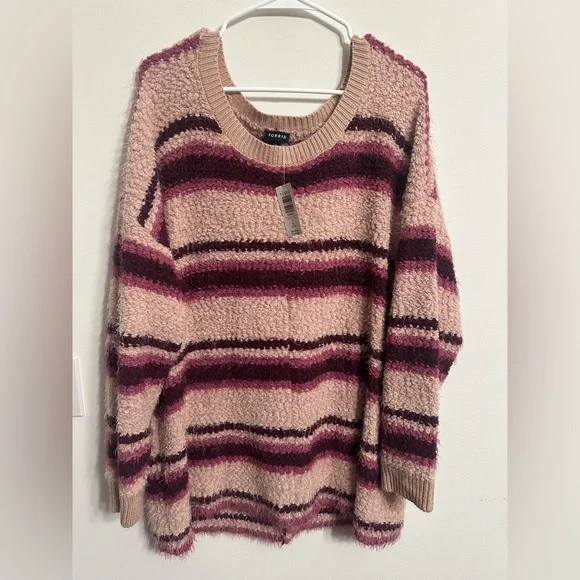Torrid 3x fuzzy drop shoulder sweater! NWT - Picture 3 of 7